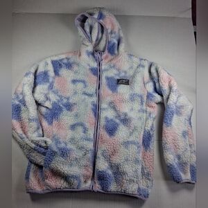Eddie Bauer Full Zip Sweater Girls Size Large 12-14